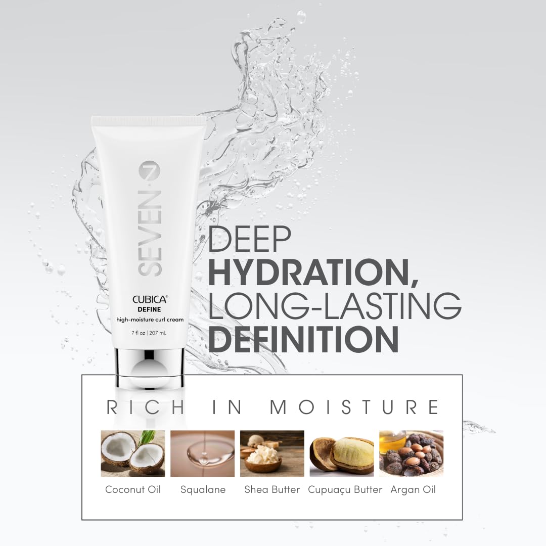 Amazon.com: SEVEN Mezzo Define High Moisture Curl Cream, Curl